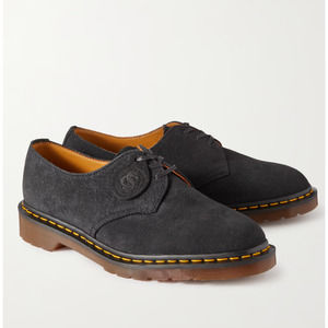 Dr. Marten Suede Oxford 1461 Derby Shoes - Black size UK 8 / UK 10